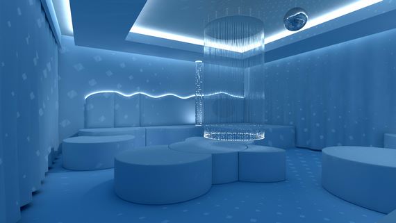 3d-дизайн комнаты отдыха, 3д-визуализация проекта
