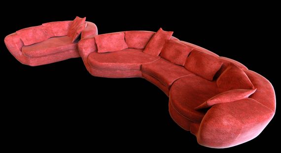 3d-модель дивана